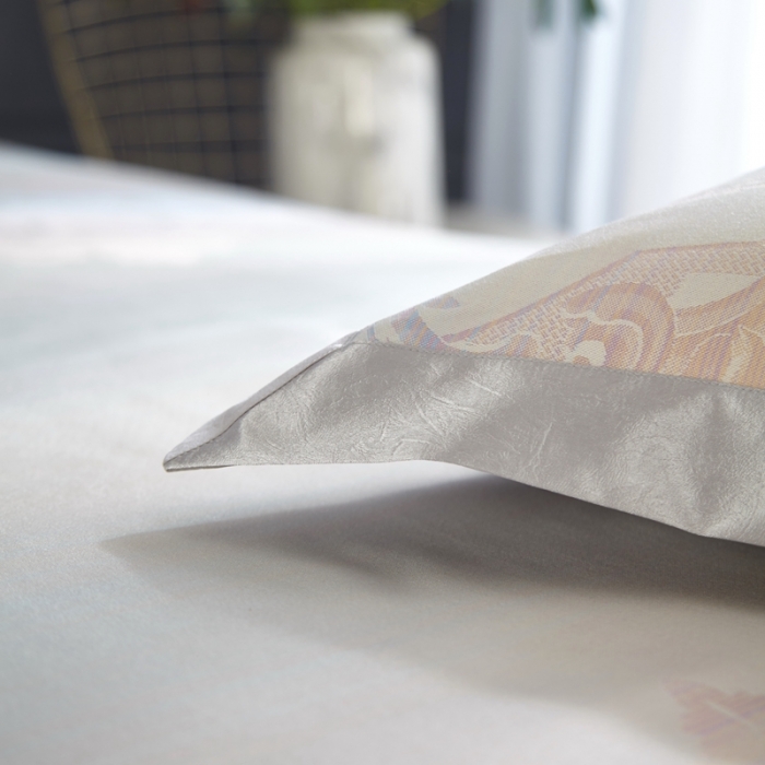 91家纺网 家纺一手货源 找家纺 威克凯丽 2023新款重磅七彩大提花纯竹纤维软凉席三件套艾珂