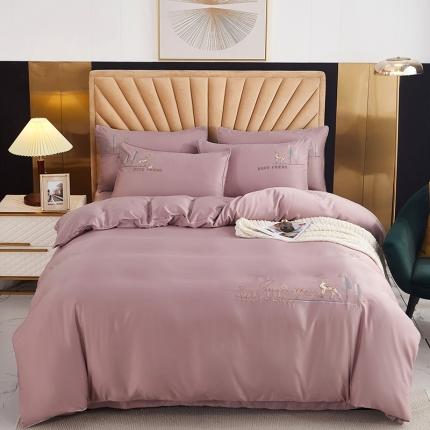 91家纺网 家纺一手货源 找家纺 （总）金窝窝家纺 2024新款纯棉绣花四件套