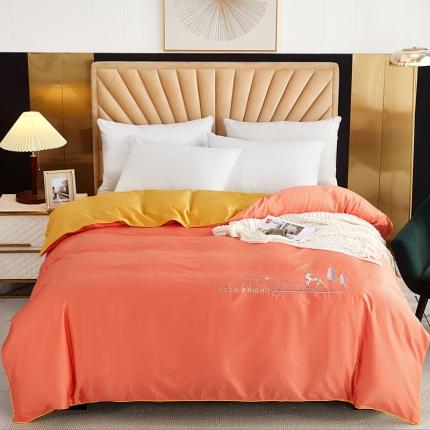 91家纺网 家纺一手货源 找家纺 （总）金窝窝家纺 2024新款纯棉绣花单被套