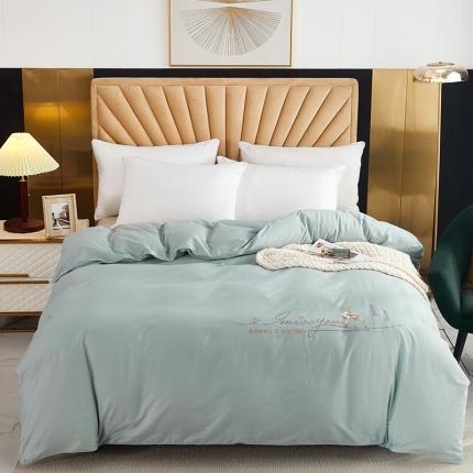 91家纺网 家纺一手货源 找家纺 （总）金窝窝家纺 2024新款纯棉绣花单被套