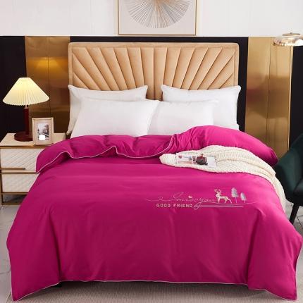 91家纺网 家纺一手货源 找家纺 （总）金窝窝家纺 2024新款纯棉绣花单被套