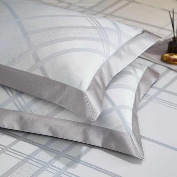 91家纺网 家纺一手货源 找家纺 威克凯丽 2023新款重磅七彩大提花纯竹纤维软凉席三件套瑞丽