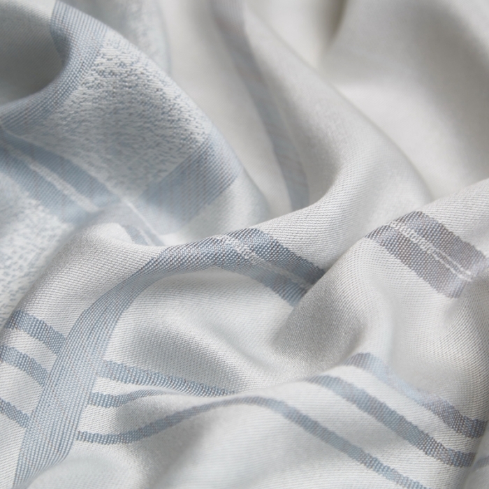 91家纺网 家纺一手货源 找家纺 威克凯丽 2023新款重磅七彩大提花纯竹纤维软凉席三件套瑞丽