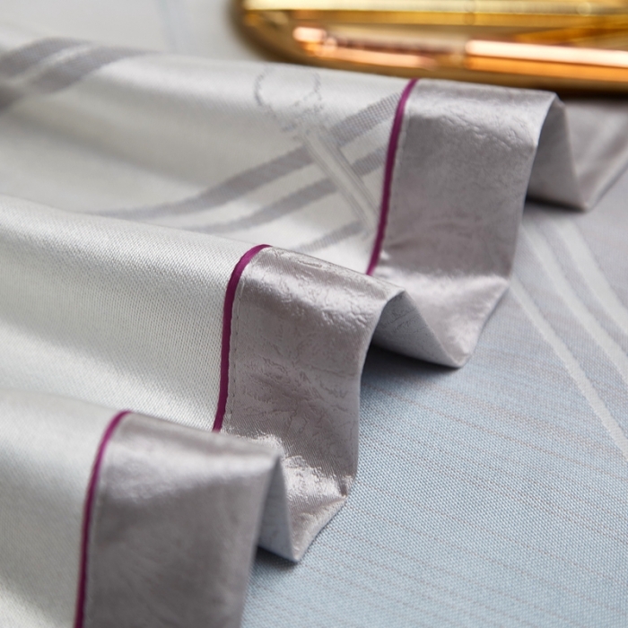 91家纺网 家纺一手货源 找家纺 威克凯丽 2023新款重磅七彩大提花纯竹纤维软凉席三件套瑞丽