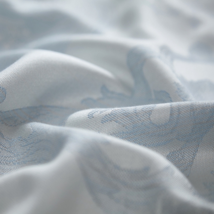 91家纺网 家纺一手货源 找家纺 威克凯丽2023新款重磅七彩大提花纯竹纤维软凉席三件套丝莉洛