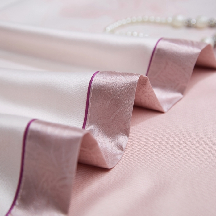 91家纺网 家纺一手货源 找家纺 威克凯丽2022款重磅七彩大提花纯竹纤维软凉席三件套温婉佳人