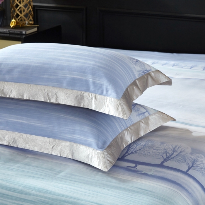 91家纺网 家纺一手货源 找家纺 威克凯丽 2023新款竹语天丝软凉席 普罗旺斯