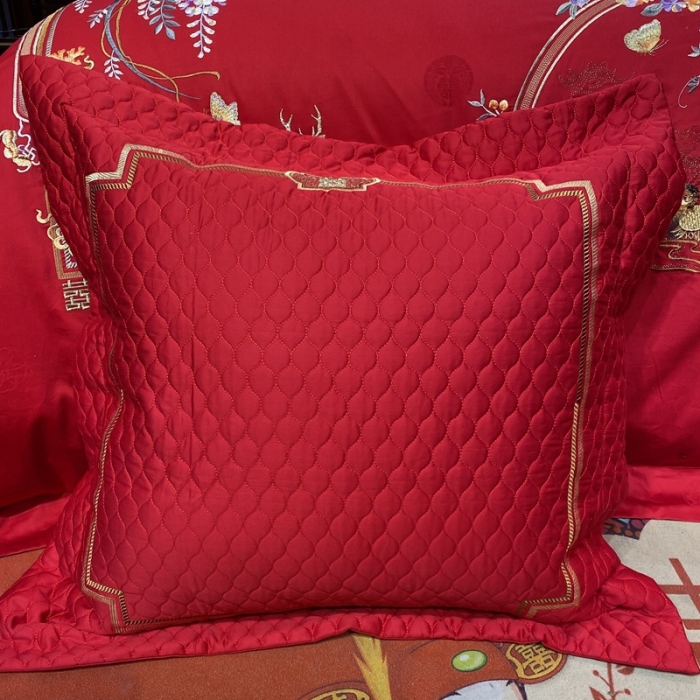 91家纺网 家纺一手货源 找家纺 爱情故事 2024新款婚庆系列 鸳鸯双嬉