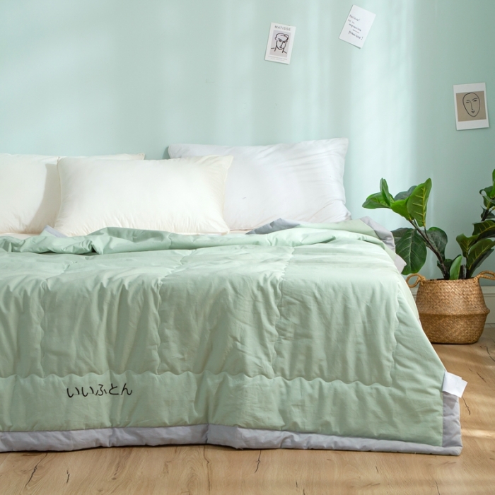 91家纺网 家纺一手货源 找家纺 （总）澳萝拉 2021新款水洗棉夏被