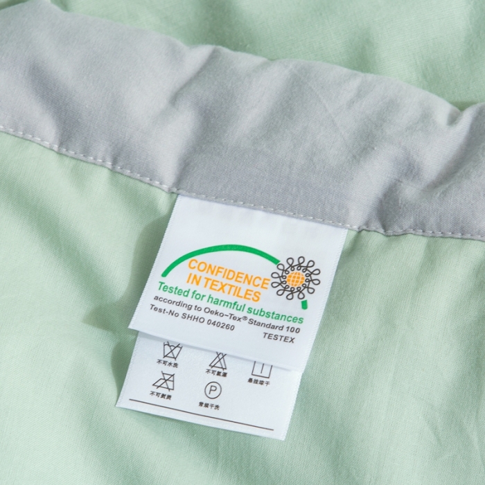 91家纺网 家纺一手货源 找家纺 澳萝拉 2021新款水洗棉夏被 日式-薄荷绿