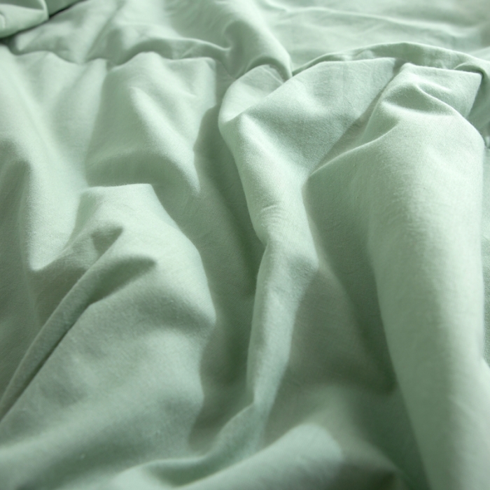 91家纺网 家纺一手货源 找家纺 澳萝拉 2021新款水洗棉夏被 日式-薄荷绿