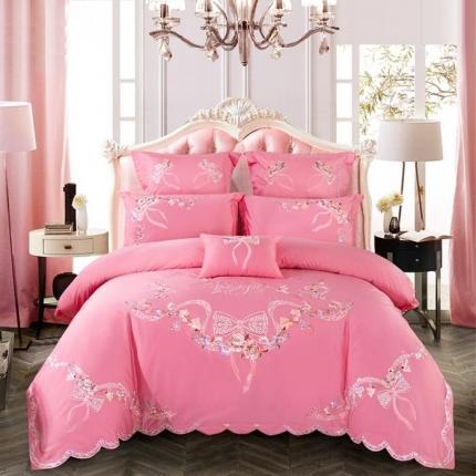 91家纺网 家纺一手货源 找家纺 （总）振翼 2025新款60s长绒棉婚庆四件套多件套