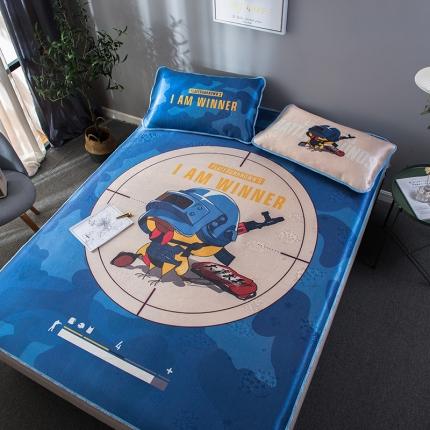 91家纺网 家纺一手货源 找家纺 （总）印季 2021新款数码印花大版冰丝席