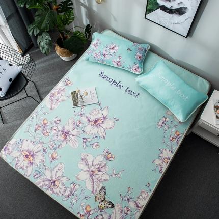 91家纺网 家纺一手货源 找家纺 （总）印季 2021新款数码印花大版冰丝席