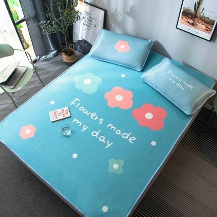 91家纺网 家纺一手货源 找家纺 （总）印季 2021新款数码印花大版冰丝席