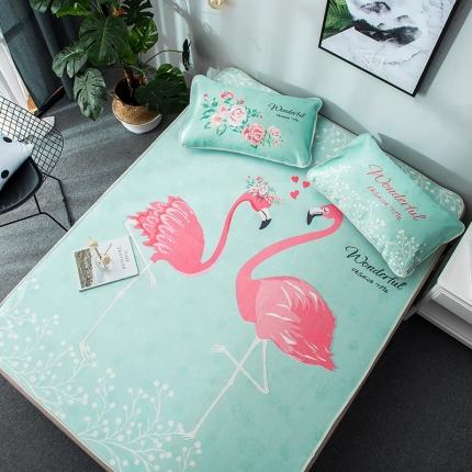 91家纺网 家纺一手货源 找家纺 （总）印季 2021新款数码印花大版冰丝席