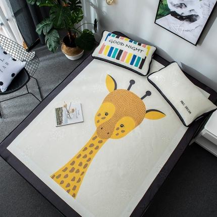 91家纺网 家纺一手货源 找家纺 （总）印季 2021新款数码印花大版冰丝席