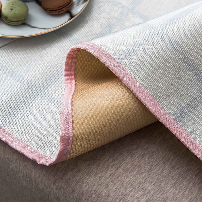 91家纺网 家纺一手货源 找家纺 印季 2021新款数码印花大版冰丝席 甜心草莓