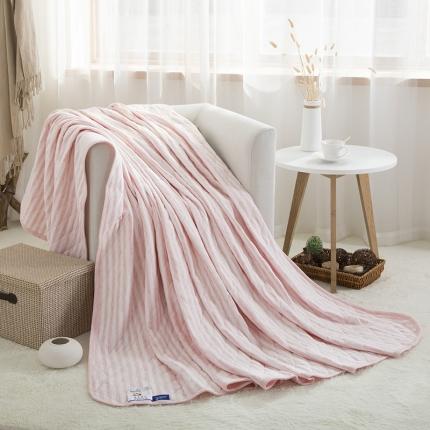 （总）琪琪阁 2022新款针织棉夏被宽条纹系列