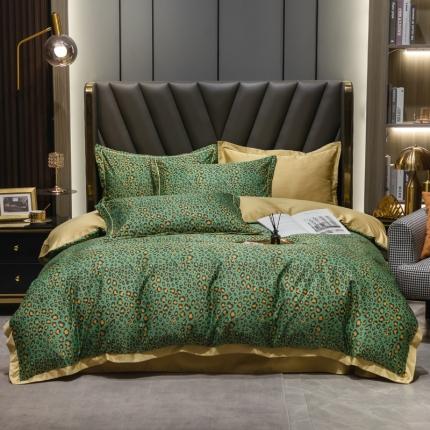 91家纺网 家纺一手货源 找家纺 （总）轻奢风水洗天丝全m小清新韩版四件套水洗真丝套件