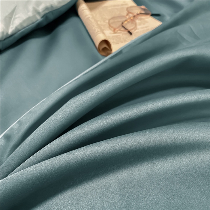 91家纺网 家纺一手货源 找家纺 古吉梦 2021新款水洗棉-S双拼学生三件套 双拼-浅石蓝