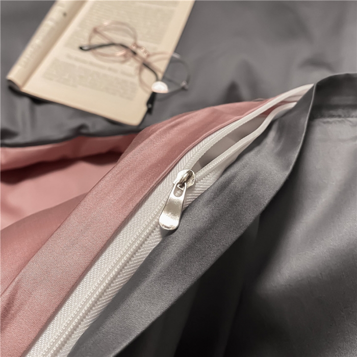 91家纺网 家纺一手货源 找家纺 古吉梦 2021新款水洗棉-S双拼学生三件套 双拼-紫豆沙