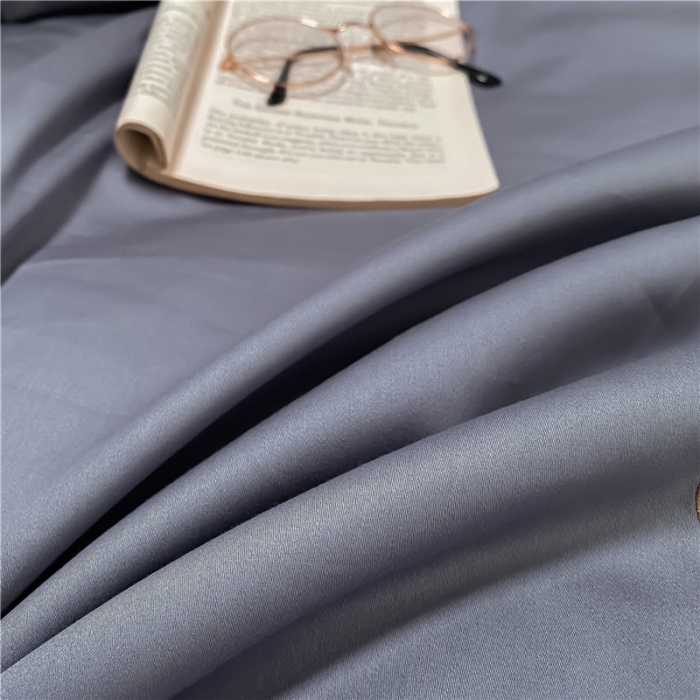 91家纺网 家纺一手货源 找家纺 古吉梦 2021新款水洗棉-S双拼学生三件套 双拼-紫灰