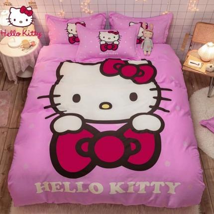 91家纺网 家纺一手货源 找家纺 （总）孩子王 2023新款正版授权全棉卡通印花四件套电子图