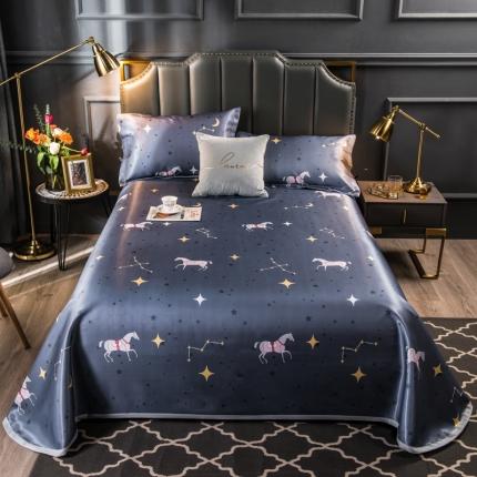 91家纺网 家纺一手货源 找家纺 玖玖爱 2021新款床单款冰丝凉席三件套