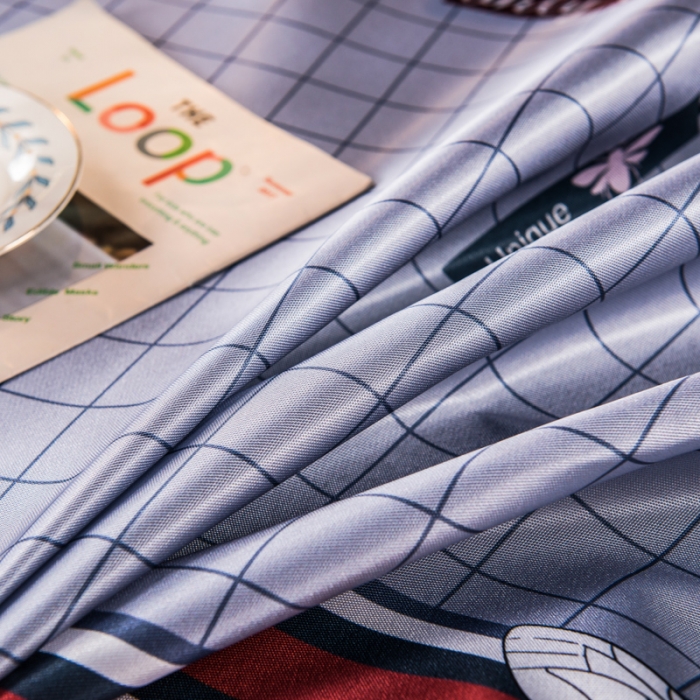 91家纺网 家纺一手货源 找家纺 玖玖爱 2021新款床单款冰丝凉席三件套 蜂巢粉