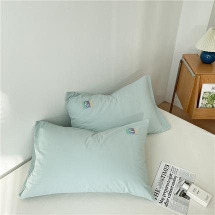 91家纺网 家纺一手货源 找家纺 （总）例外 2021新款全棉水洗棉小红书单品枕套一对