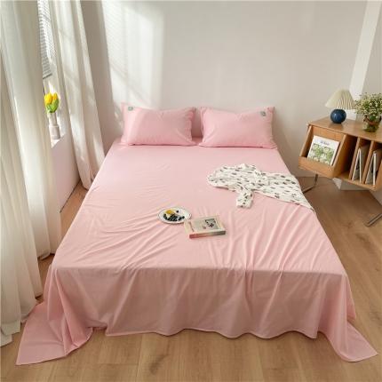 91家纺网 家纺一手货源 找家纺 （总）例外 2021新款全棉水洗棉小红书床单