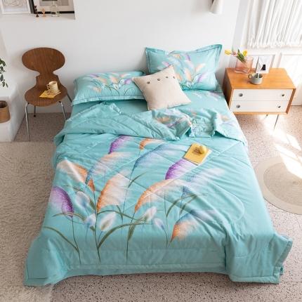 91家纺网 家纺一手货源 找家纺 （总）金爱家 2021新款全棉夏被四件套