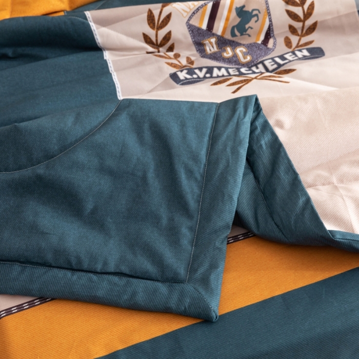 91家纺网 家纺一手货源 找家纺 金爱家 2021新款全棉夏被四件套 摩登