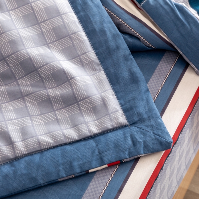 91家纺网 家纺一手货源 找家纺 金爱家 2021新款全棉夏被四件套 圣卡罗