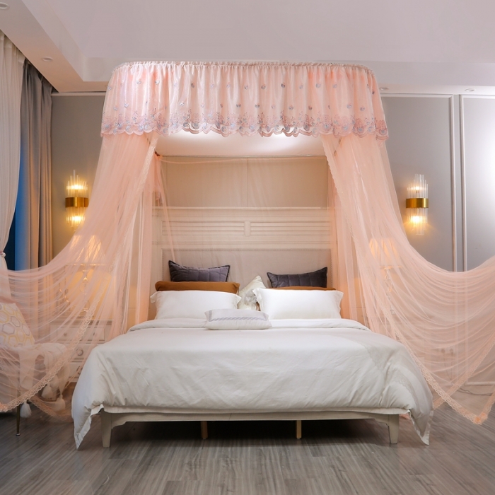 91家纺网 家纺一手货源 找家纺 （总）梦尔佳 2021新款导轨款蚊帐830