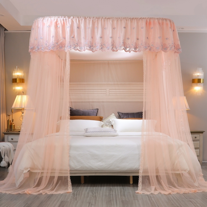 91家纺网 家纺一手货源 找家纺 （总）梦尔佳 2021新款导轨款蚊帐830