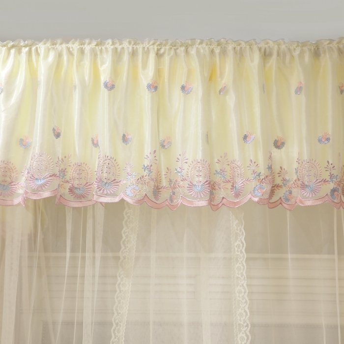 91家纺网 家纺一手货源 找家纺 梦尔佳 2021新款导轨款蚊帐830 米色