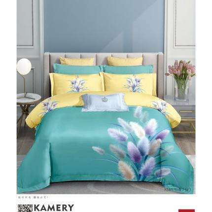 91家纺网 家纺一手货源 找家纺 （总）雲归梦2021全棉大版四件套第二批花卉格调系列