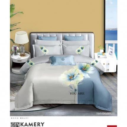 91家纺网 家纺一手货源 找家纺 （总）雲归梦2021全棉大版四件套第二批花卉格调系列