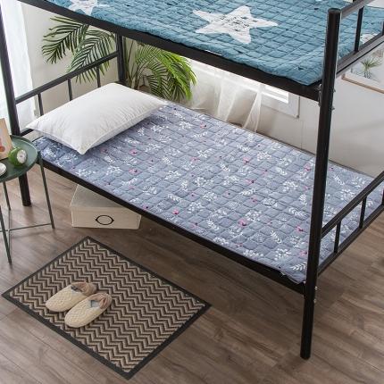 可水洗床垫软垫家用铺床薄款床褥子垫褥薄防滑保护垫垫子 薰衣草