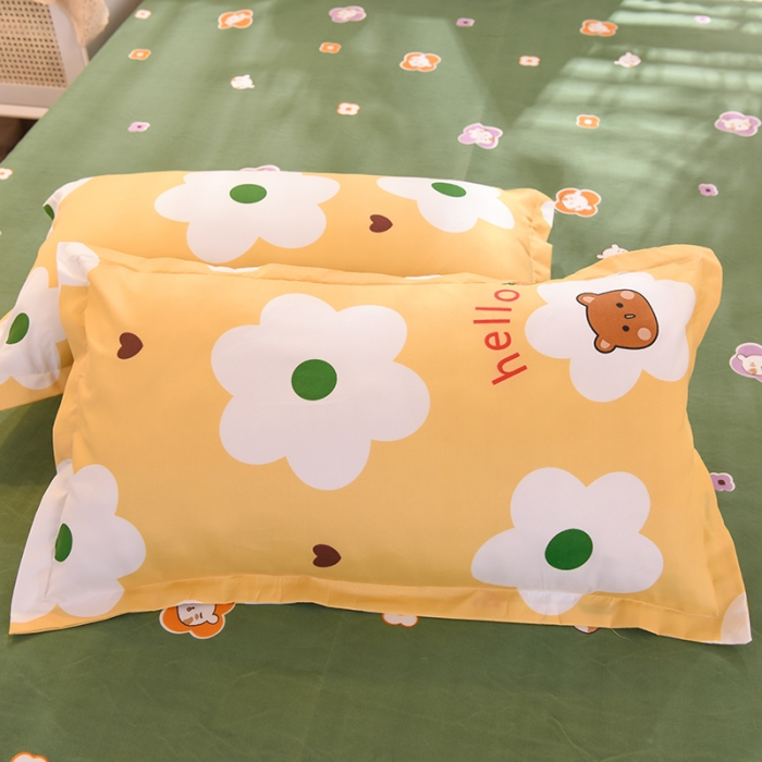 91家纺网 家纺一手货源 找家纺 （总）菲度 2021新款芦荟棉四件套新花型