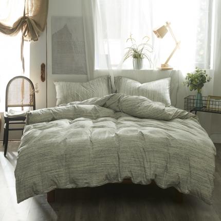 91家纺网 家纺一手货源 找家纺 （总）简煦家居 2025新款全棉针织棉缎彩系列四件套