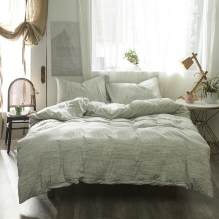 91家纺网 家纺一手货源 找家纺 （总）简煦家居 2025新款全棉针织棉缎彩系列四件套