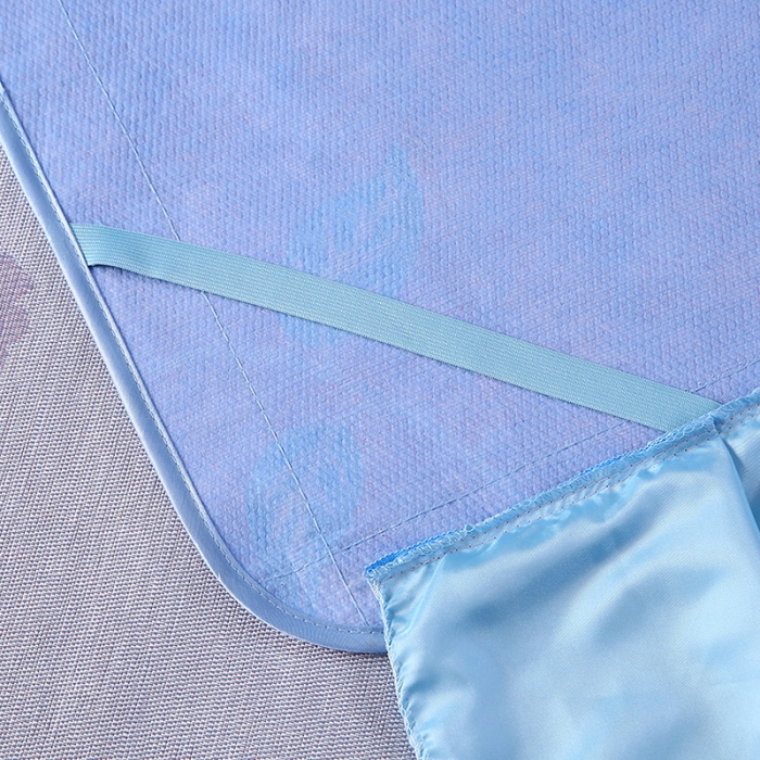 91家纺网 家纺一手货源 找家纺 能好家纺 2021新款提花床裙冰丝席 佳期如梦蓝