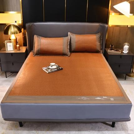 91家纺网 家纺一手货源 找家纺 （总）恋佳2025新款双面藤席三件套