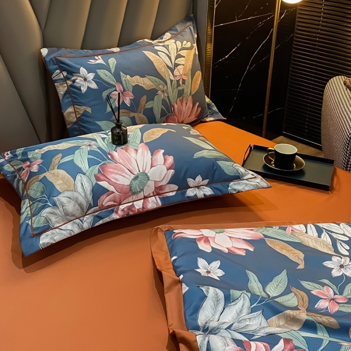 91家纺网 家纺一手货源 找家纺 2021新品水洗天丝夏被四件套三件套空调被水洗真丝冰丝夏凉被