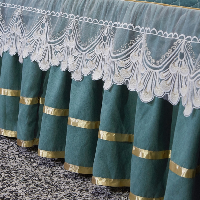 91家纺网 家纺一手货源 找家纺 （总）网红馆 2025新款芭莎风情床裙三件套