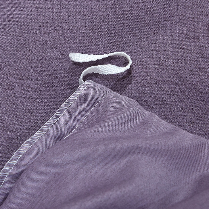 91家纺网 家纺一手货源 找家纺 网红馆 2025新款芭莎风情床裙三件套 浪漫紫