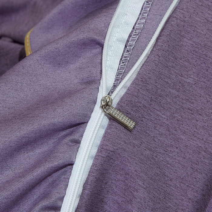 91家纺网 家纺一手货源 找家纺 网红馆 2025新款芭莎风情床裙三件套 浪漫紫